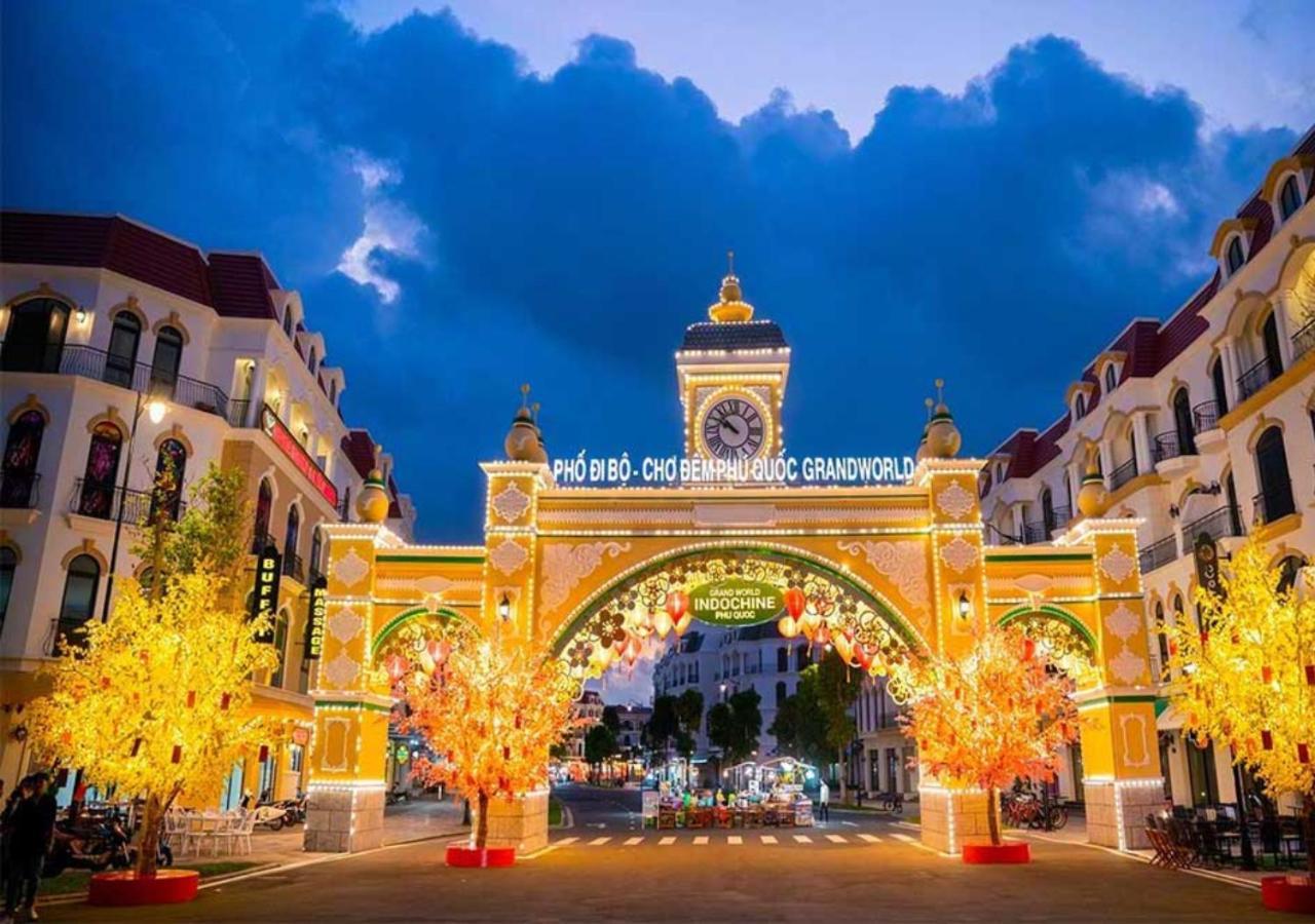 P Boutique Hotel - Grand World Phu Quoc Bagian luar foto